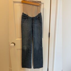 Classic Blue Women's Maternity Jeans